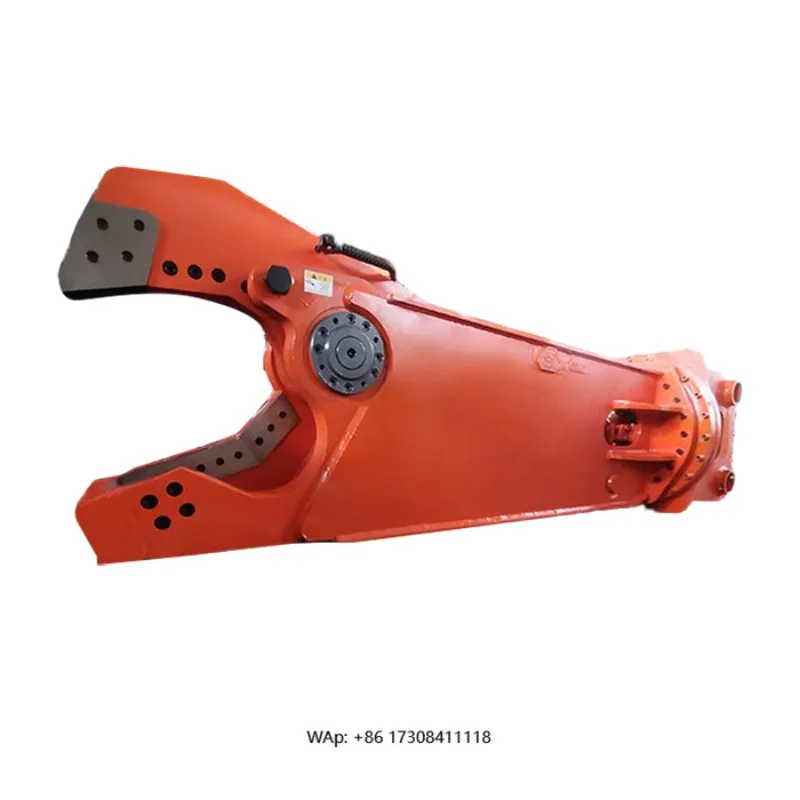 Industrial Hydraulic Scrap Shear - High-Force Cutting Tool for Excavator Mounting GH-S400RT
Industrial Hydraulic Scrap Shear - High-Force Cutting Tool for Excavator Mounting GH-S400RT