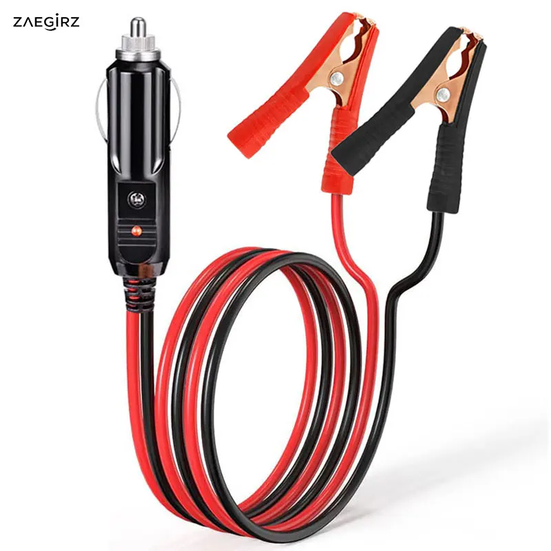 1.5m/5Ft Male Cigarette Lighter to Alligator Clips Clamp Cable for Lead-Acid Battery Compatible with Jackery Solar Generators.
1.5m/5Ft Male Cigarette Lighter to Alligator Clips Clamp Cable for Lead-Acid Battery Compatible with Jackery Solar Generators.