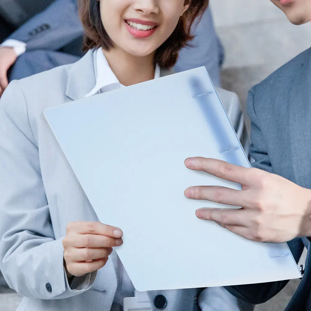 2Pcs Premium Plastic File Folder A4 Size Lightweight Strong Reusable Binder for Office School Documents Papers Files
2Pcs Premium Plastic File Folder A4 Size Lightweight Strong Reusable Binder for Office School Documents Papers Files