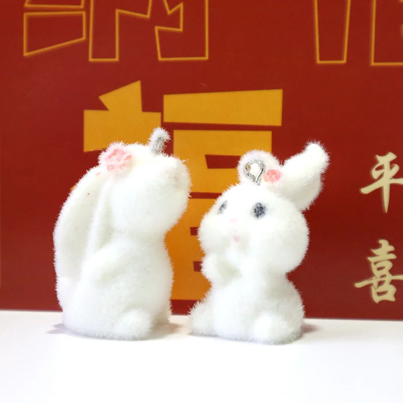 20pcs 3D Flocking Resin Doll Charms cute Cartoon bunny Pendant For Necklace Keychain DIY crafts Jewelry make
20pcs 3D Flocking Resin Doll Charms cute Cartoon bunny Pendant For Necklace Keychain DIY crafts Jewelry make