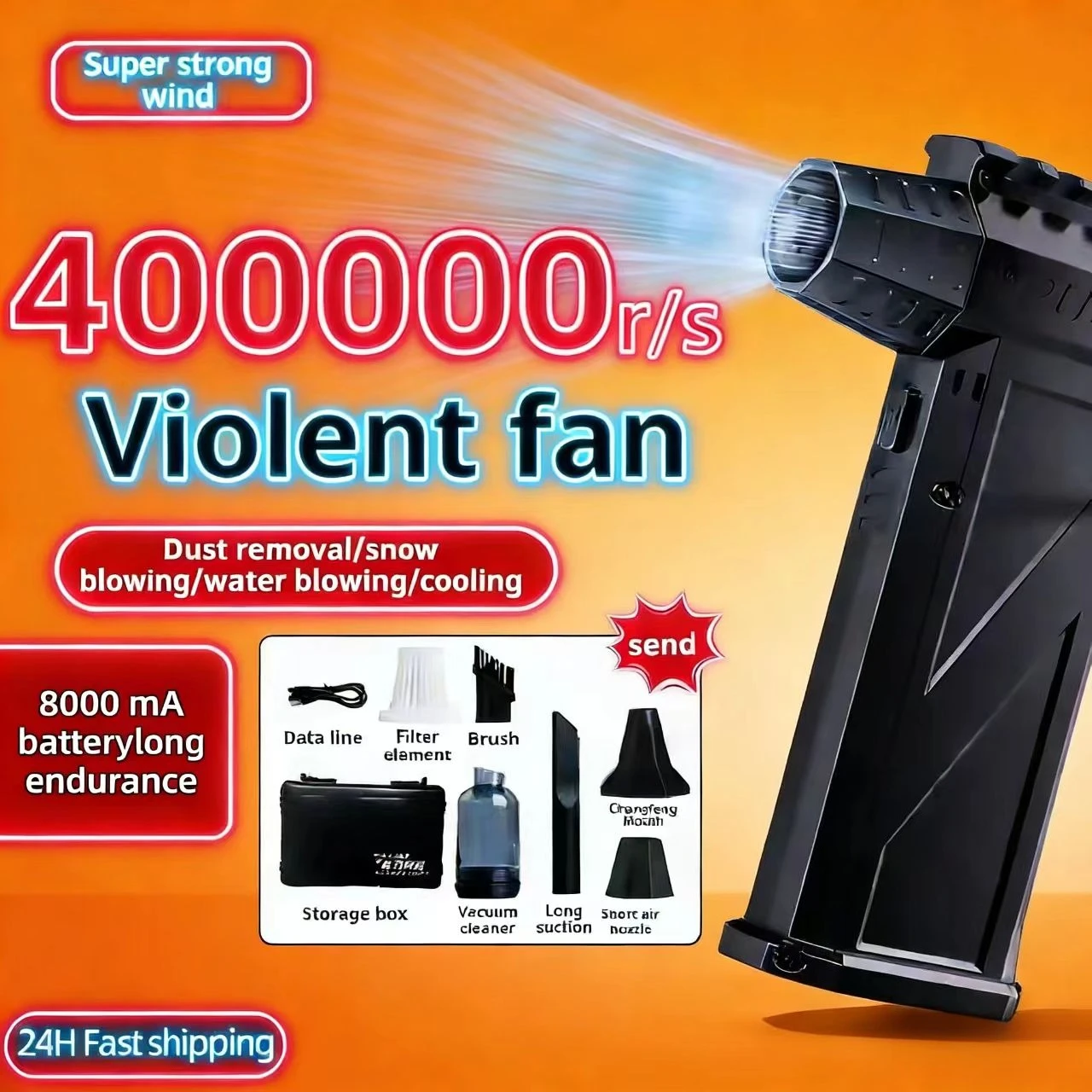 X3 400000 об/мин турбовентилятор высокой мощности струйный вентилятор двигатель воздушной пыли с переменной скоростью бесщеточный инструмент для очистки ручной воздуходувка
X3 400000 об/мин турбовентилятор высокой мощности струйный вентилятор двигатель воздушной пыли с переменной скоростью бесщеточный инструмент для очистки ручной воздуходувка