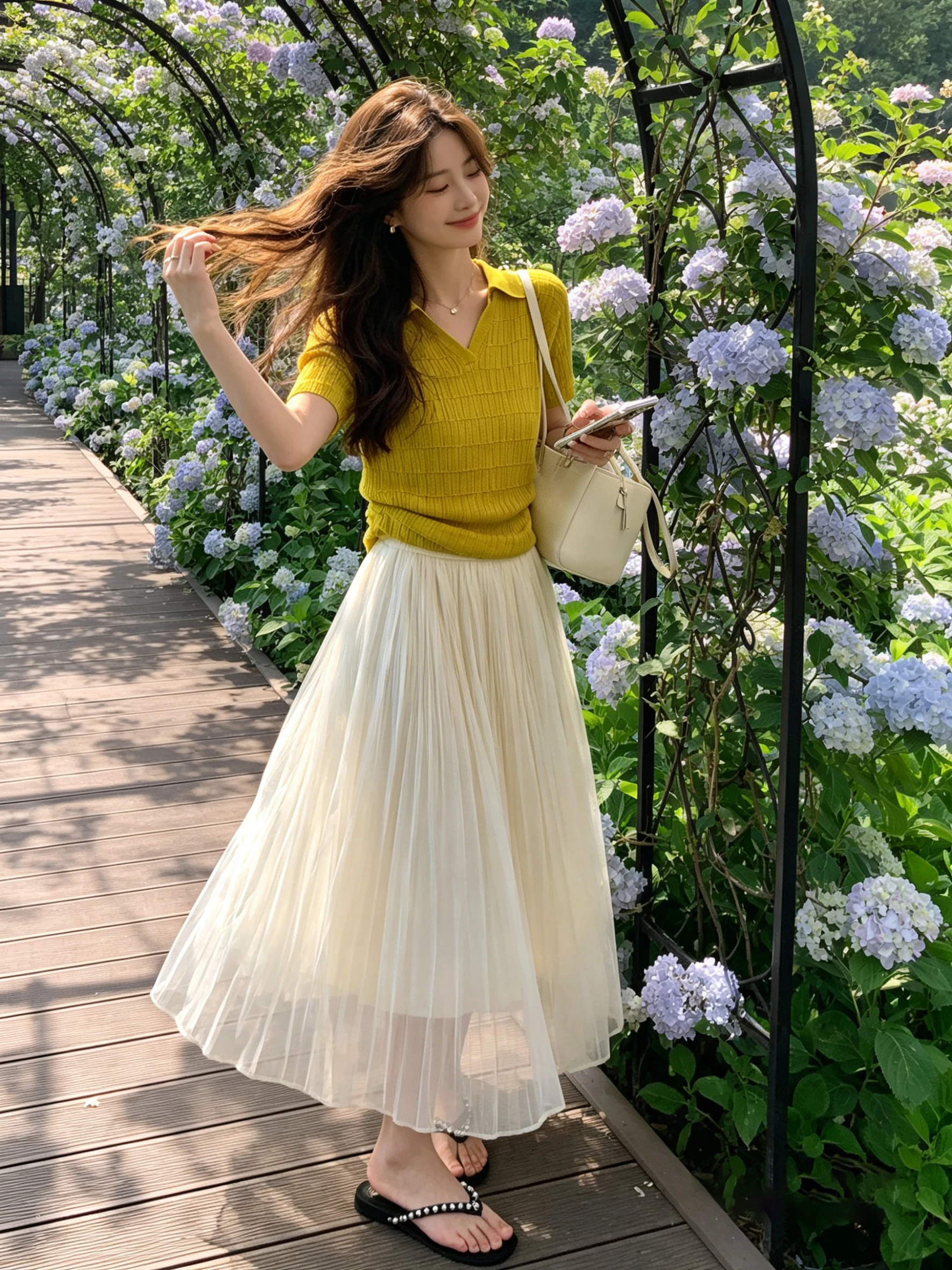 White Elastic Waist A-Line Skirt Women's Summer High Waist Age-Defying Versatile Midi Casual Full Skirt Umbrella Skirt
White Elastic Waist A-Line Skirt Women's Summer High Waist Age-Defying Versatile Midi Casual Full Skirt Umbrella Skirt
