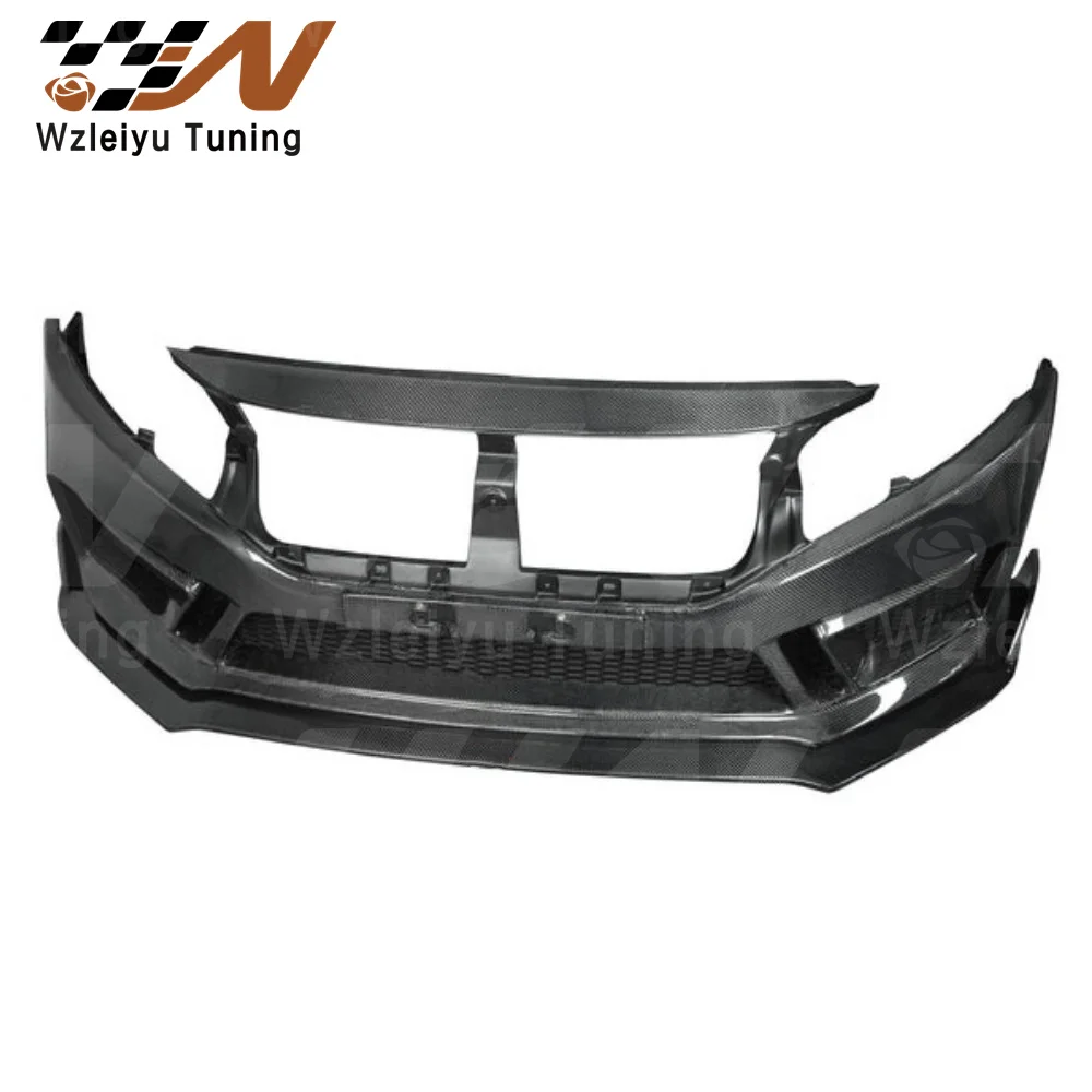 New Style Full Carbon Fiber Front Bumper & Lip Fit For Honda Civic 10th Generation High Quality Fitment
New Style Full Carbon Fiber Front Bumper & Lip Fit For Honda Civic 10th Generation High Quality Fitment