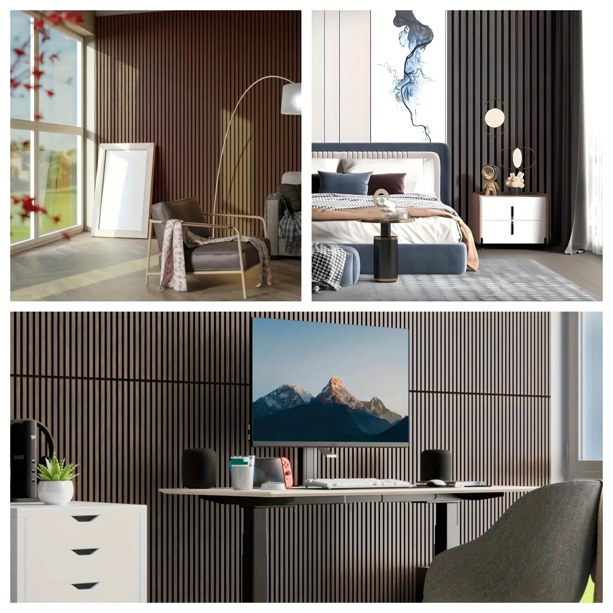 DALTACK 2/ 4pcs 92.5*11.02in Wall And Ceiling Soundproofing Panels, Soundproofing Panels for Offices, Suitable for The Bedroom And Studios
DALTACK 2/ 4pcs 92.5*11.02in Wall And Ceiling Soundproofing Panels, Soundproofing Panels for Offices, Suitable for The Bedroom And Studios