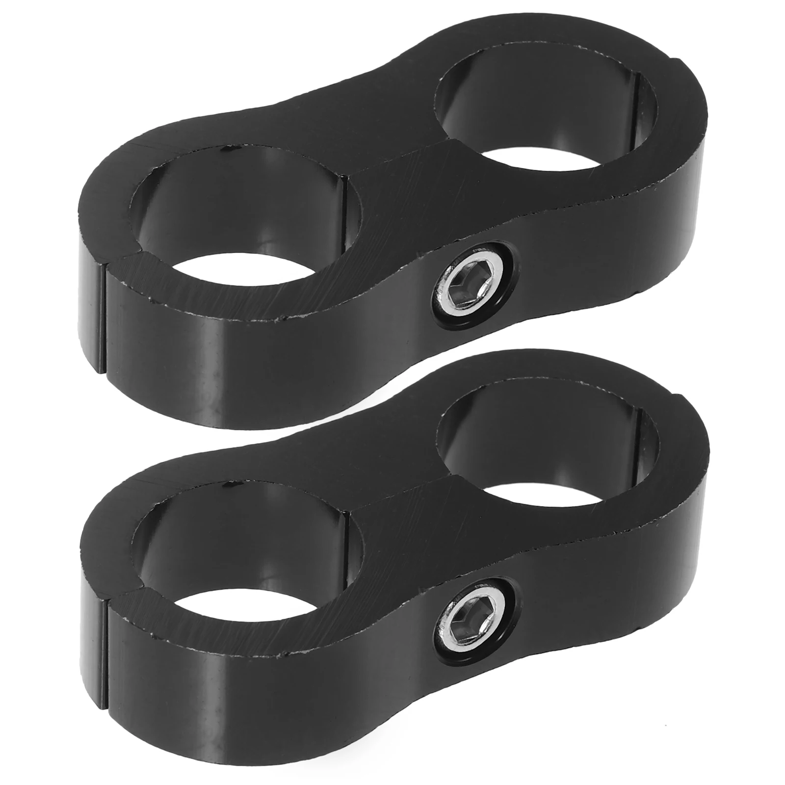 2Pcs Oil Pipeline Clamp 20mm Black AN10 Dual Hole Aluminum Alloy Hose Protector Brake Line Clips Fuel Mounting Clamps Heater
2Pcs Oil Pipeline Clamp 20mm Black AN10 Dual Hole Aluminum Alloy Hose Protector Brake Line Clips Fuel Mounting Clamps Heater