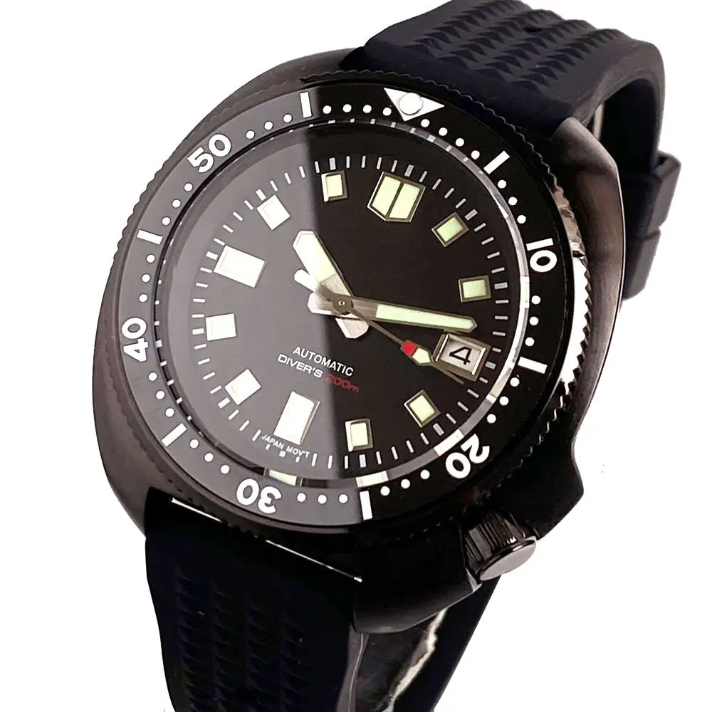 Tandorio 44 мм 20ATM NH35A механизм автоматические механические часы для мужчин черный PVD сапфировое стекло Lume Date C3 стрелки резиновый ремешок
Tandorio 44 мм 20ATM NH35A механизм автоматические механические часы для мужчин черный PVD сапфировое стекло Lume Date C3 стрелки резиновый ремешок