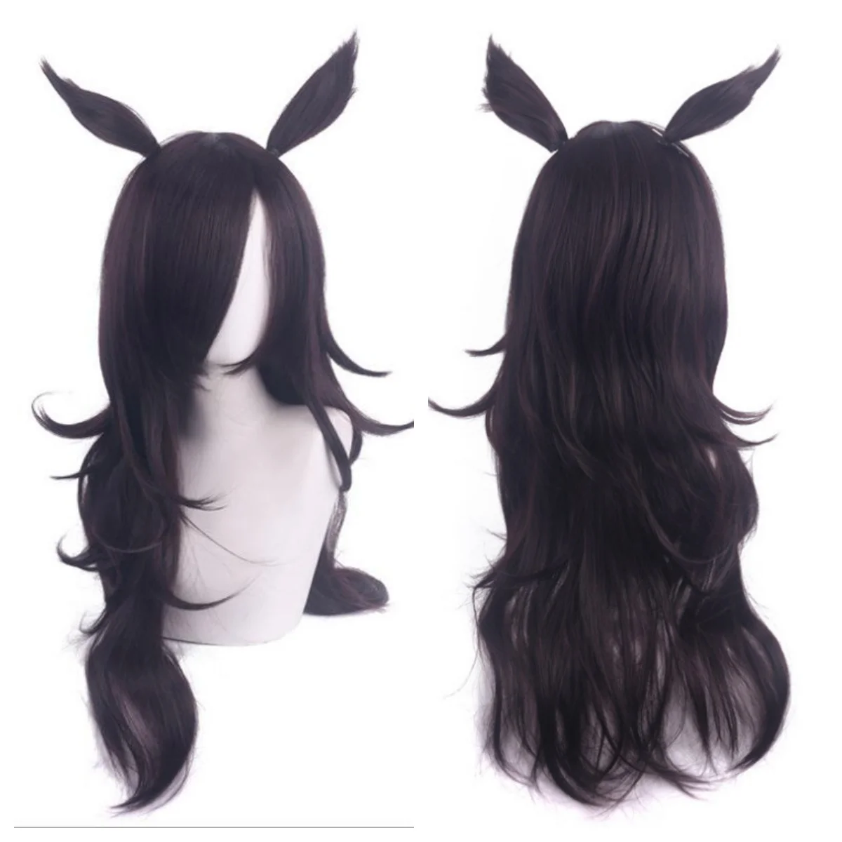 Umamusume Pretty Derby Rice Shower Cosplay Wig Ears and Tail Women Halloween Party Carnival Synthesis Hair + Wig Cap
Umamusume Pretty Derby Rice Shower Cosplay Wig Ears and Tail Women Halloween Party Carnival Synthesis Hair + Wig Cap