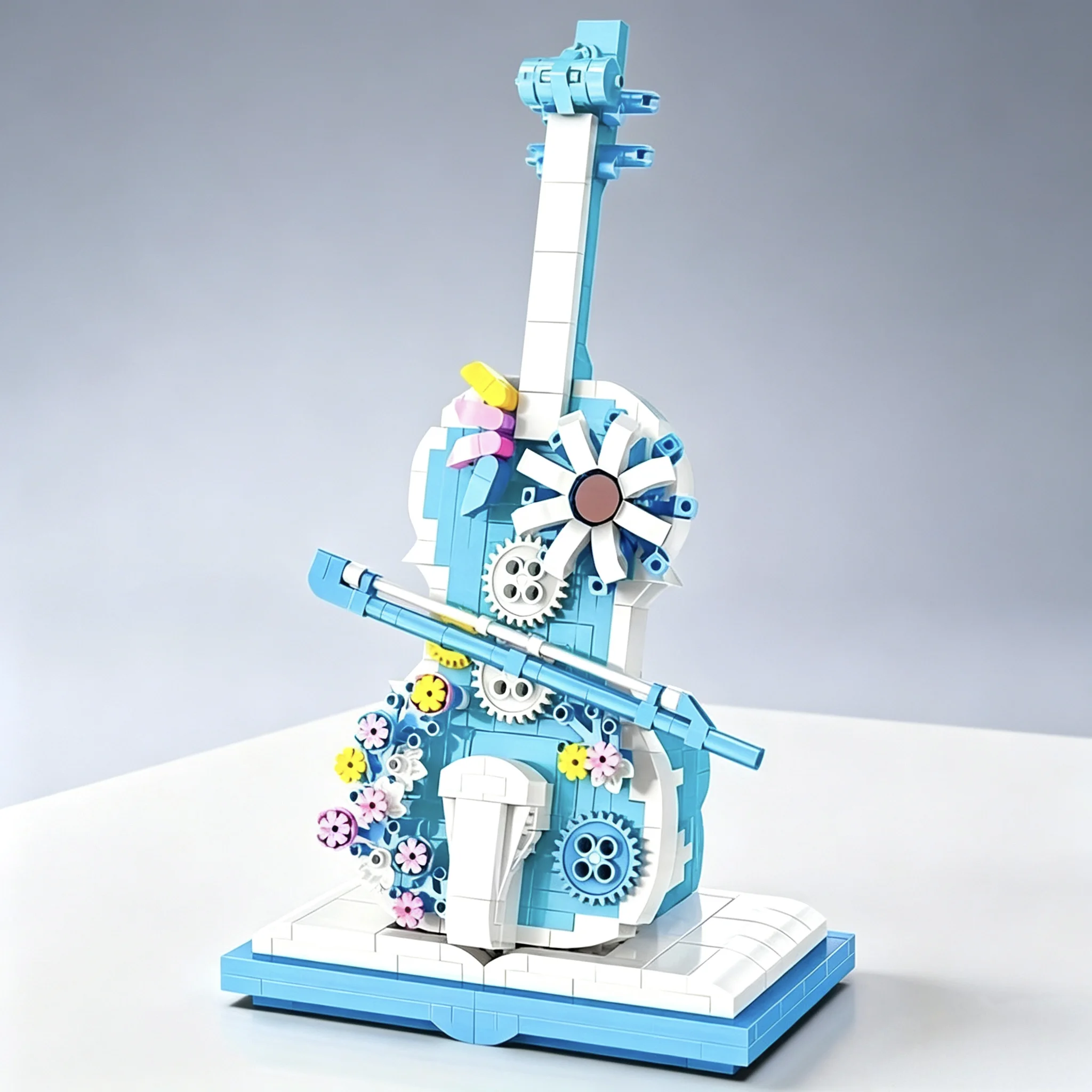 Violin Building Block Assembly Model - Creative Musical Instrument Decoration Piece, Featuring Violin Elements, Building Block Collectible, Birthday/Christmas/Halloween Gift, Music Decoration, Holiday Gift, Exquisite Model, Detailed Assembly, Enthusiast G
Violin Building Block Assembly Model - Creative Musical Instrument Decoration Piece, Featuring Violin Elements, Building Block Collectible, Birthday/Christmas/Halloween Gift, Music Decoration, Holiday Gift, Exquisite Model, Detailed Assembly, Enthusiast G