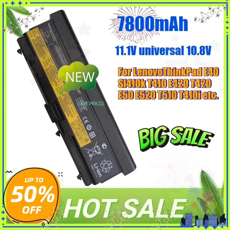 7800mAh Laptop Battery for Lenovo ThinkPad E40 E50 L410 L412 L421 L420 L510 L512 L520 SL410 T420 T410 T410i T510 Edge 14" 9cells
7800mAh Laptop Battery for Lenovo ThinkPad E40 E50 L410 L412 L421 L420 L510 L512 L520 SL410 T420 T410 T410i T510 Edge 14" 9cells