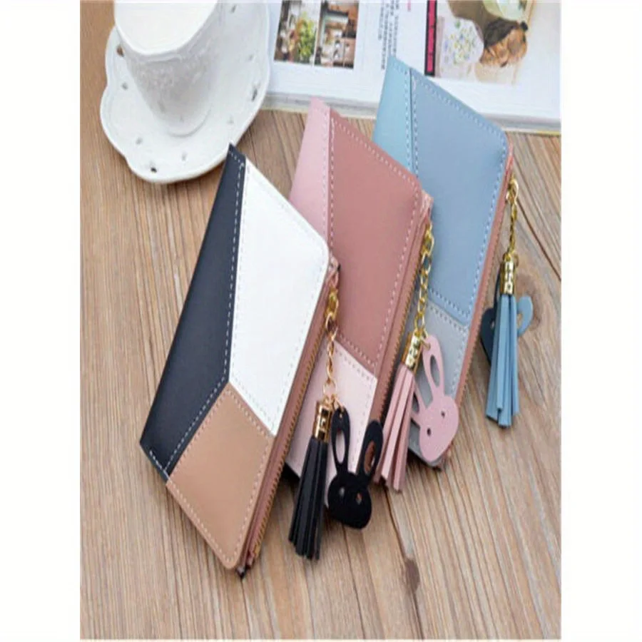 Women's Short Wallet Card Holder Cross-Border Fashion Accessories Ladies' Handbags Wallets Summer Season Stylish Set
Women's Short Wallet Card Holder Cross-Border Fashion Accessories Ladies' Handbags Wallets Summer Season Stylish Set