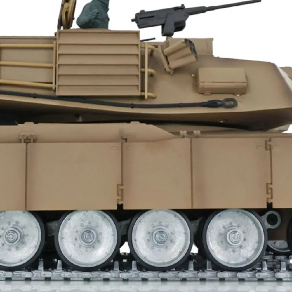 Heng Long RC Tank 1/16 7.0 Customize Abrams With FPV 3918 360° Rotation Telescoping Turret Barrel Recoil Model Toys TH17805
Heng Long RC Tank 1/16 7.0 Customize Abrams With FPV 3918 360° Rotation Telescoping Turret Barrel Recoil Model Toys TH17805