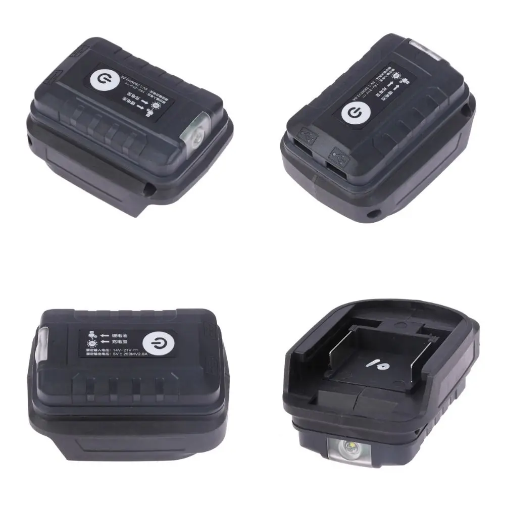 With LED Working Light Lithium Battery To Power Bank Converter Dual USB Outport With Switch Mobile Phone Charger 5V Output Black
With LED Working Light Lithium Battery To Power Bank Converter Dual USB Outport With Switch Mobile Phone Charger 5V Output Black