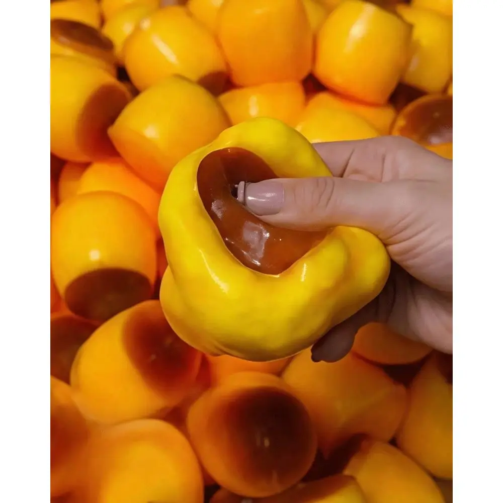 New NonRebound Slow Rising Caramel Pudding Stress Ball, Soft Crispy Bead Filled Sticky Silicone Squeeze Toy,Realistic Food Dess
New NonRebound Slow Rising Caramel Pudding Stress Ball, Soft Crispy Bead Filled Sticky Silicone Squeeze Toy,Realistic Food Dess