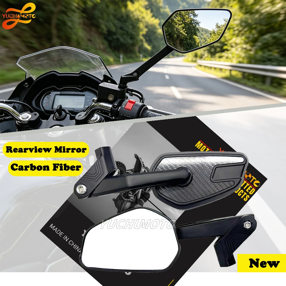 Carbon Fiber Rearview Mirror New For SUZU‘KI RGV250 SFV650 SV650S SV1000 SV1000S Motorcycle Reverse Mirror Rearview Mirror
Carbon Fiber Rearview Mirror New For SUZU‘KI RGV250 SFV650 SV650S SV1000 SV1000S Motorcycle Reverse Mirror Rearview Mirror