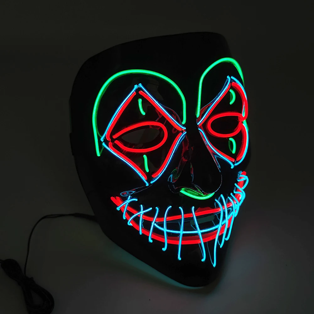 Беспроводная светодиодная подсветка, маска убийцы, мяч, маскарад, дьявол, косплей, Хэллоуин, декор ужасов, маска для лица, маскировочная маска
Беспроводная светодиодная подсветка, маска убийцы, мяч, маскарад, дьявол, косплей, Хэллоуин, декор ужасов, маска для лица, маскировочная маска