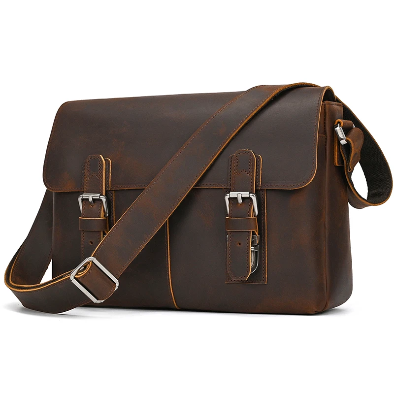 Vintage Crazy Horse Leather Briefcase Men Genuine Leather Messenger Bag 14/15 inch Laptop Bag Leather Briefcase Men
Vintage Crazy Horse Leather Briefcase Men Genuine Leather Messenger Bag 14/15 inch Laptop Bag Leather Briefcase Men