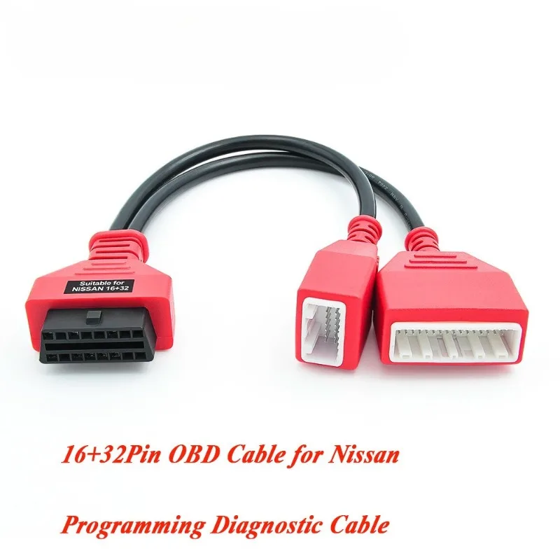 For Nissan Key Programmer 32pin 16Pin To OBD2 Extension Cable
For Nissan Key Programmer 32pin 16Pin To OBD2 Extension Cable