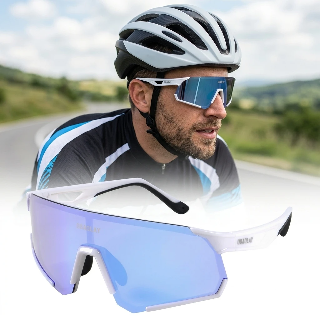 Photochromic Polarized Cycling Sunglasses TR90 Frame Sports Eyewear Bike Riding Hiking Outdoor UV Protection Glasses
Photochromic Polarized Cycling Sunglasses TR90 Frame Sports Eyewear Bike Riding Hiking Outdoor UV Protection Glasses