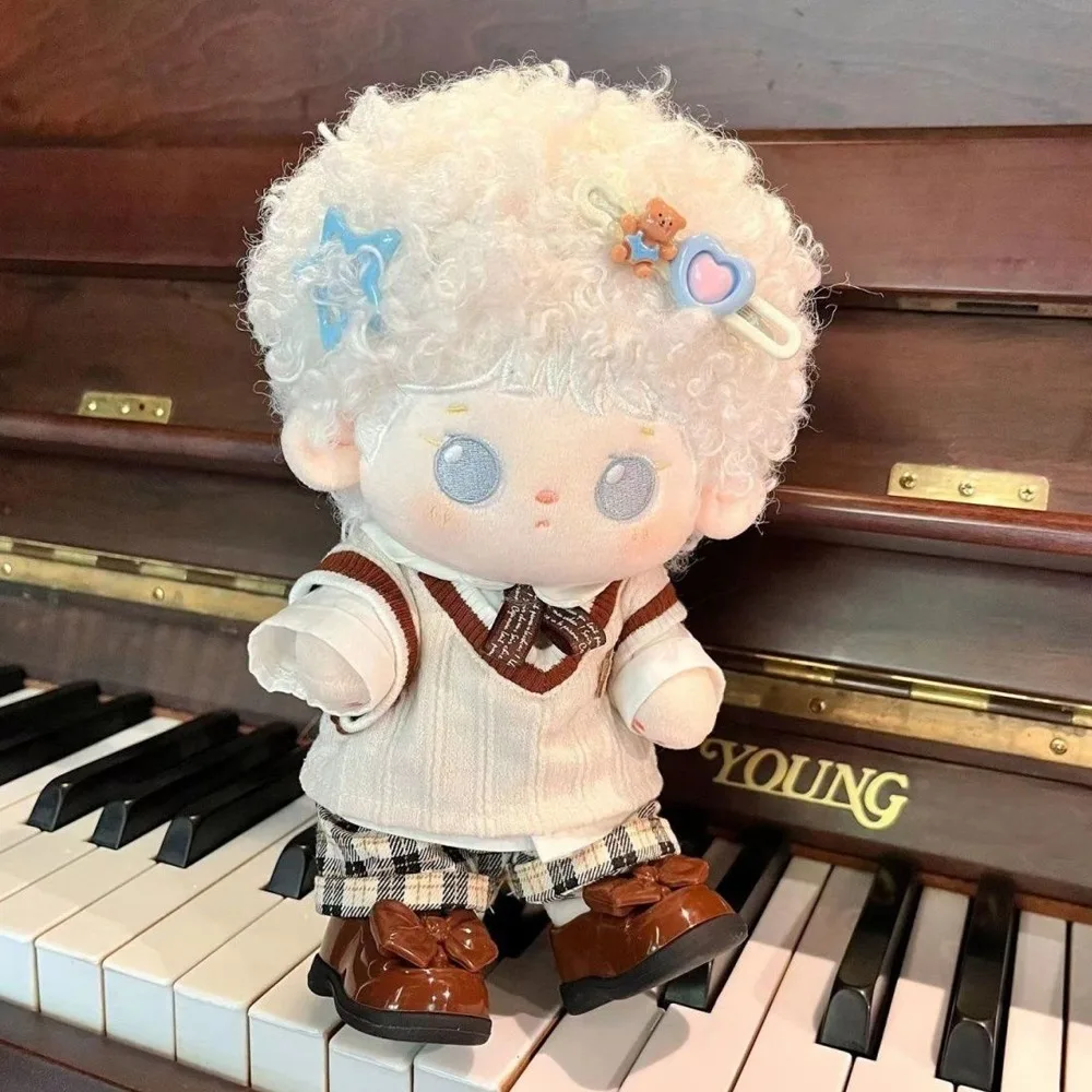 1 set School Uniform 20cm Cotton Doll Clothes Plaid Shorts Outfit Cotton Doll's Clothes Knitted Vest Fashion Doll Clothes
1 set School Uniform 20cm Cotton Doll Clothes Plaid Shorts Outfit Cotton Doll's Clothes Knitted Vest Fashion Doll Clothes