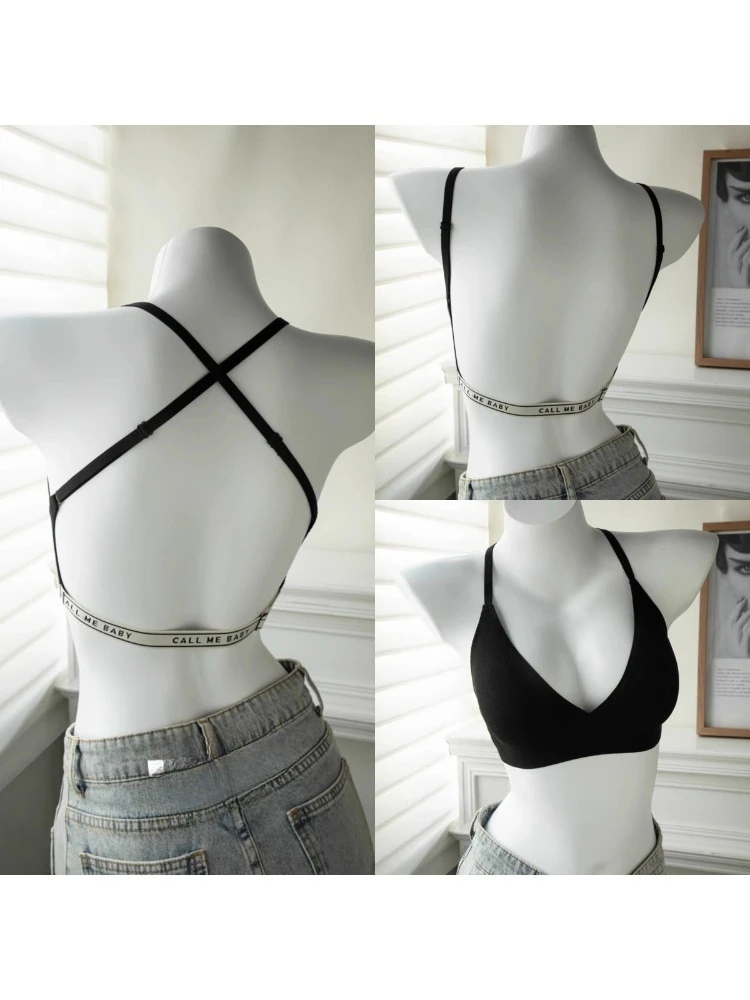 YUQI глубокий U-образный бюстгальтер с открытой спиной, летний легкий бесшовный бюстгальтер без косточек, непровисающий бюстгальтер пуш-ап для женщин с небольшим бюстом n
YUQI глубокий U-образный бюстгальтер с открытой спиной, летний легкий бесшовный бюстгальтер без косточек, непровисающий бюстгальтер пуш-ап для женщин с небольшим бюстом n