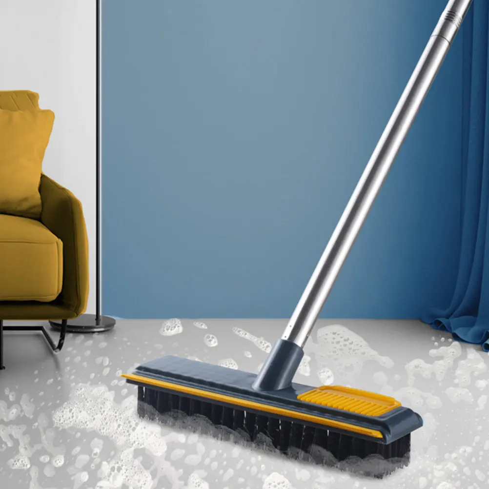 Telescopic Floor Scrub Brush 74Cm Dual Function Scraper and Brush for Bathroom Deck Grout Cleaner Cleaning Tool
Telescopic Floor Scrub Brush 74Cm Dual Function Scraper and Brush for Bathroom Deck Grout Cleaner Cleaning Tool