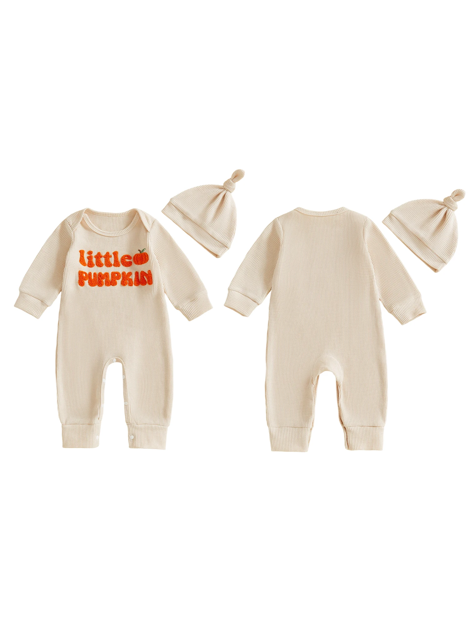 Infant Boys Spooky Halloween Costume Set with Long Sleeve Pumpkin Romper and Matching Hat for Trick-or-Treating
Infant Boys Spooky Halloween Costume Set with Long Sleeve Pumpkin Romper and Matching Hat for Trick-or-Treating
