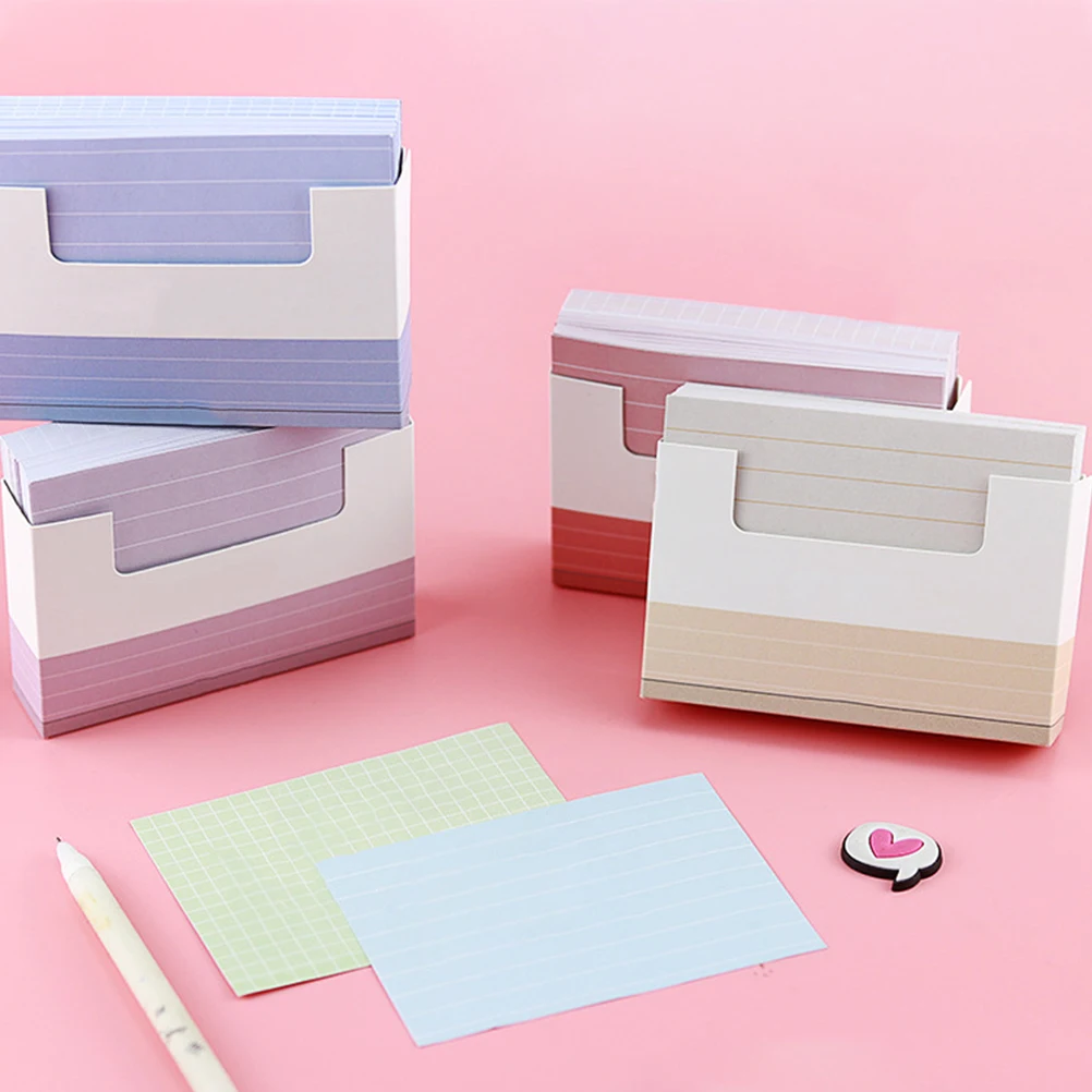 150 pcs Index Cards Writing Note Filing Paper Blank Colored Office Study Flash Ruled Lined Student Teacher Notebook
150 pcs Index Cards Writing Note Filing Paper Blank Colored Office Study Flash Ruled Lined Student Teacher Notebook