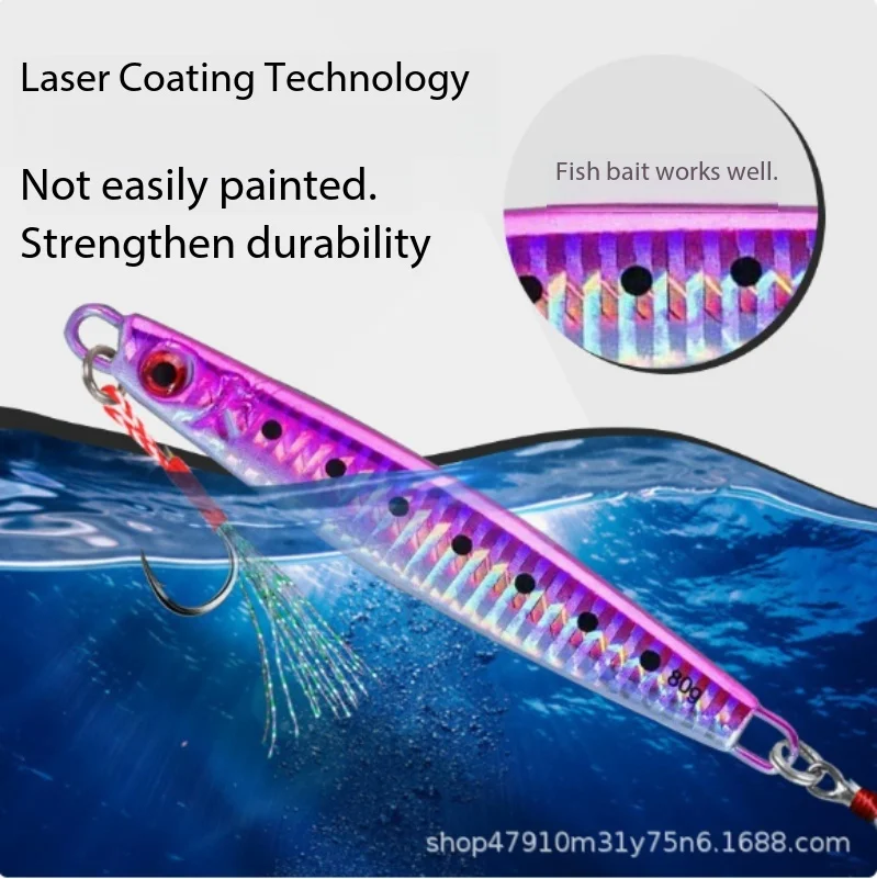 Luminous Metal Jig Boat Fishing Deep Sea Slow Jigging Fast Jigging Saltwater Hard Bait for Largehead Hairtail Bonito Sea Bass
Luminous Metal Jig Boat Fishing Deep Sea Slow Jigging Fast Jigging Saltwater Hard Bait for Largehead Hairtail Bonito Sea Bass