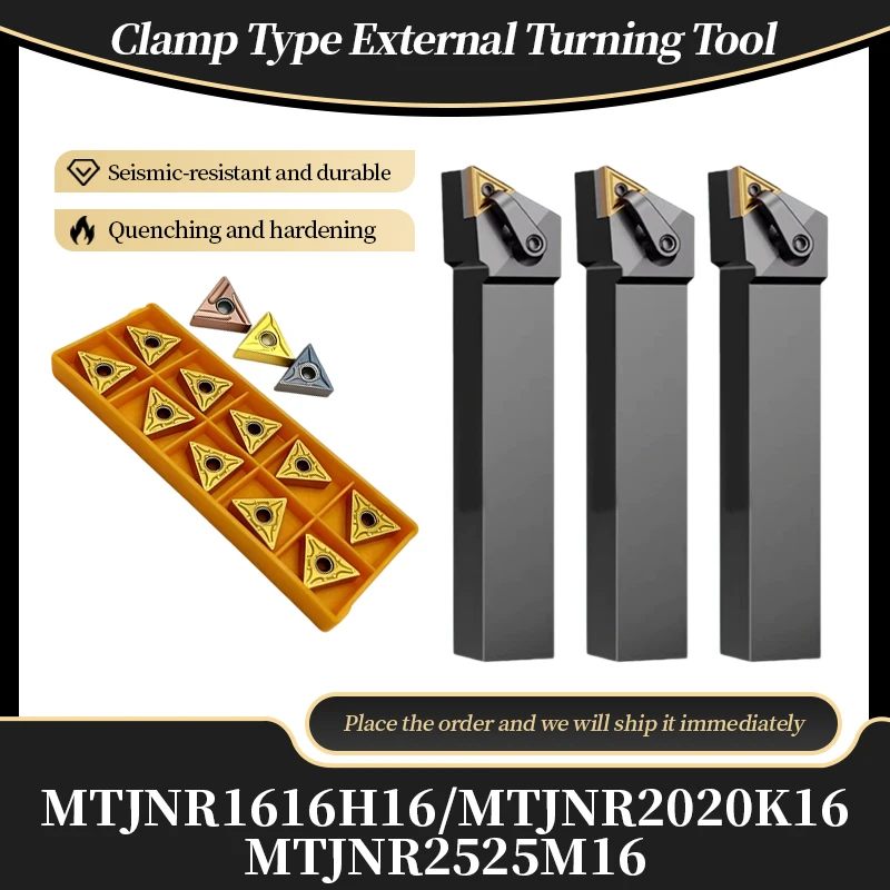 MTJNR1616H16 MTJNR2020K16 MTJNR2525M16 External Turning Tool Holder Be Used for Carbide Inserts TNMG160404 Turning
MTJNR1616H16 MTJNR2020K16 MTJNR2525M16 External Turning Tool Holder Be Used for Carbide Inserts TNMG160404 Turning