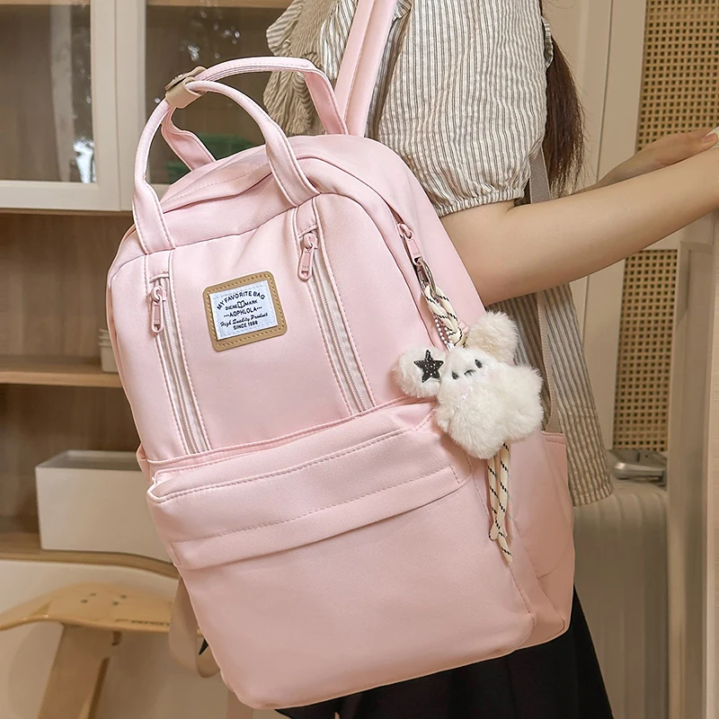 Fashion Waterproof Nylon Women Backpack Female Travel Bag Teenage Girls Men High Quality School Backpack Lady's Laptop Book Bag
Fashion Waterproof Nylon Women Backpack Female Travel Bag Teenage Girls Men High Quality School Backpack Lady's Laptop Book Bag