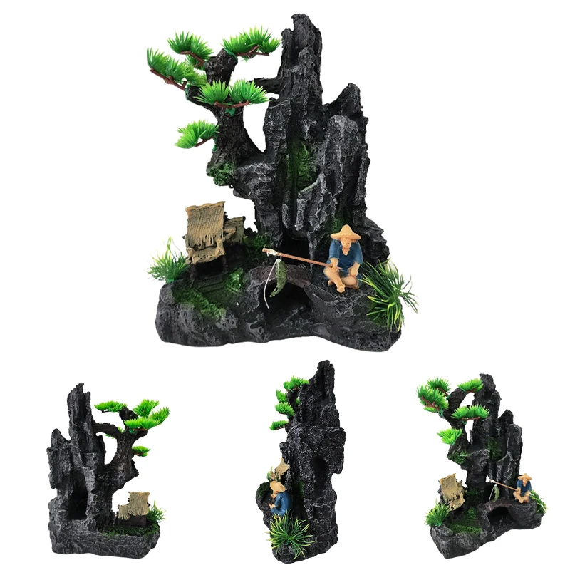 Aquarium Rockery Mountain Decoration Artificial View Rock Cave Stone Tree Fish Tank Ornament Pet Supplies Home Decor New
Aquarium Rockery Mountain Decoration Artificial View Rock Cave Stone Tree Fish Tank Ornament Pet Supplies Home Decor New
