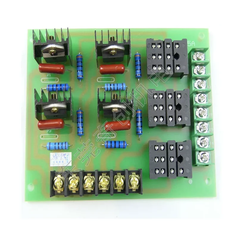 Wire cutting machine tool steering board Thyristor reversing board circuit board 201205A controller resistor relay
Wire cutting machine tool steering board Thyristor reversing board circuit board 201205A controller resistor relay