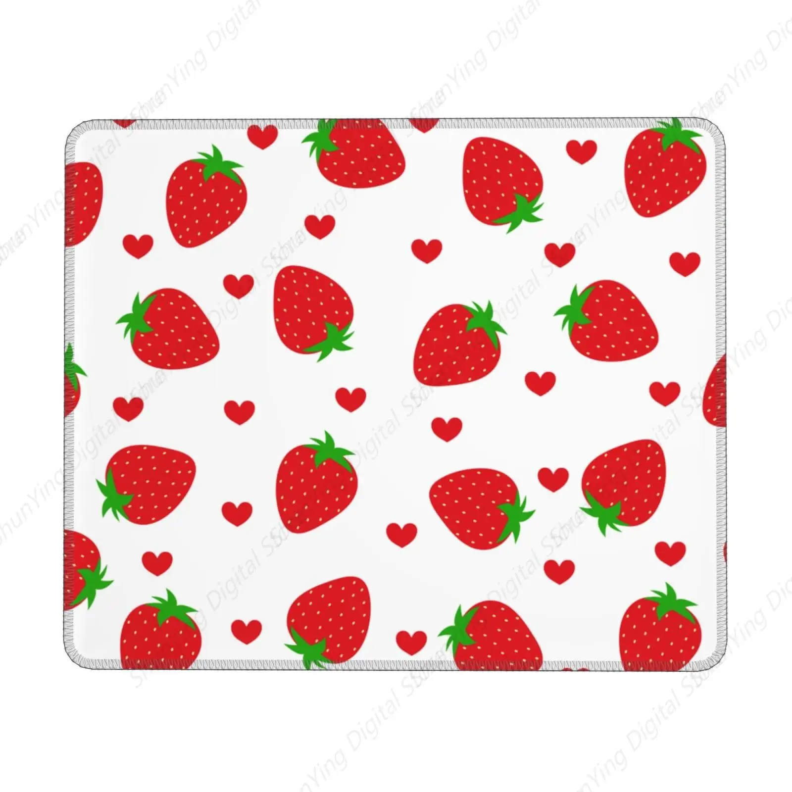 Strawberry Printed Mouse Pad Non Slip Rubber Base Gaming Mouse Pad Laptop Office Mouse Pad With Stitched Edges 18*22cm
Strawberry Printed Mouse Pad Non Slip Rubber Base Gaming Mouse Pad Laptop Office Mouse Pad With Stitched Edges 18*22cm