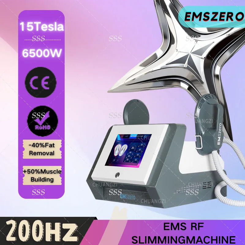 Emszero ultra RF Weight Loss Machine 6500W 200HZ EMS Body Shaping and Fat Burning EMSZERO Weight Loss Electromagnetic Muscle
Emszero ultra RF Weight Loss Machine 6500W 200HZ EMS Body Shaping and Fat Burning EMSZERO Weight Loss Electromagnetic Muscle