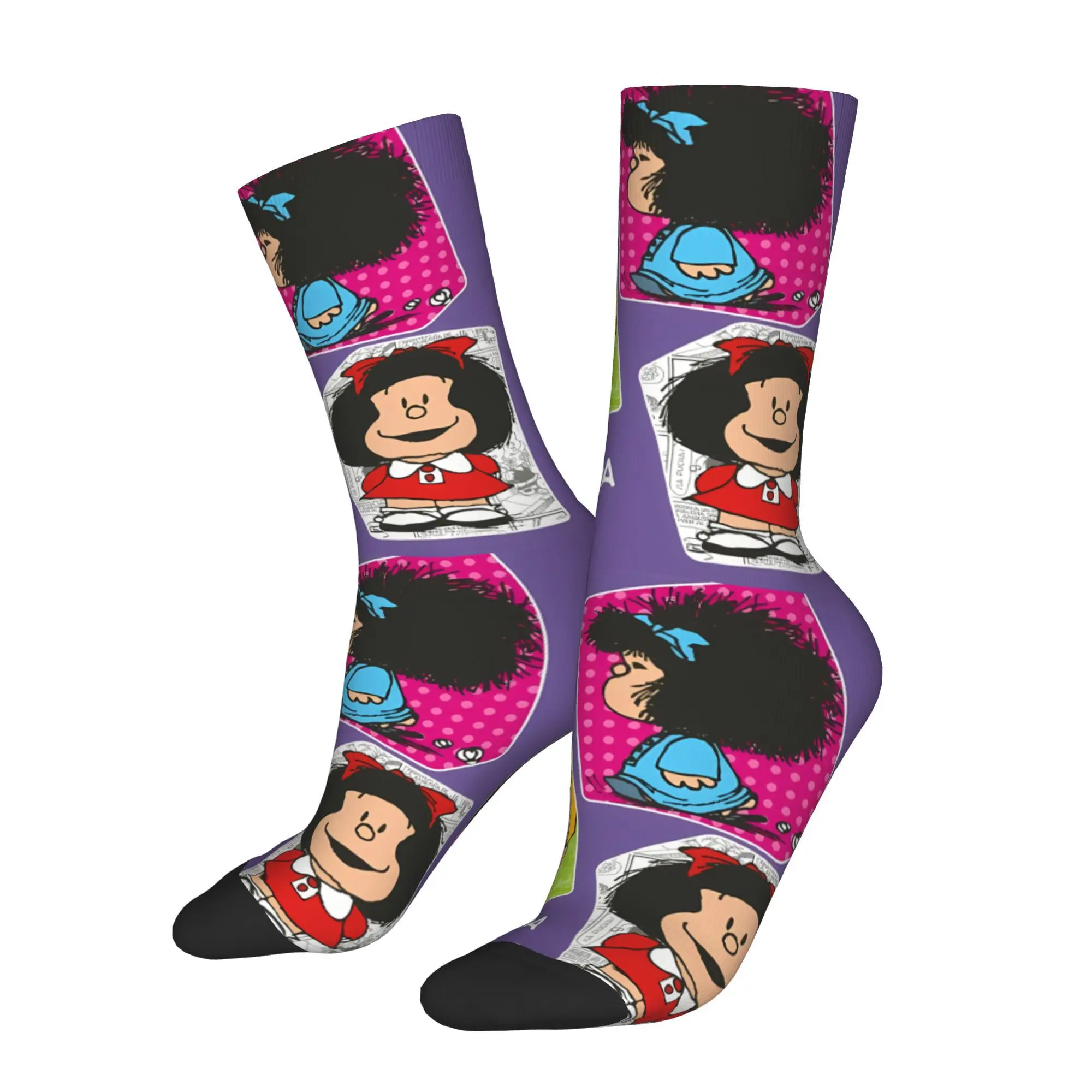 Funny Sock for Men Mafalda Hip Hop Vintage Happy Breathable Pattern Printed Crew Sock Casual Gift
Funny Sock for Men Mafalda Hip Hop Vintage Happy Breathable Pattern Printed Crew Sock Casual Gift