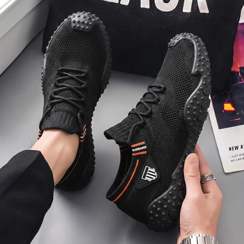 Non Slip Breathable Men Mesh Outdoor Shoes Flexible Mesh Upper Stable Walking Daily Running Sneakers
Non Slip Breathable Men Mesh Outdoor Shoes Flexible Mesh Upper Stable Walking Daily Running Sneakers
