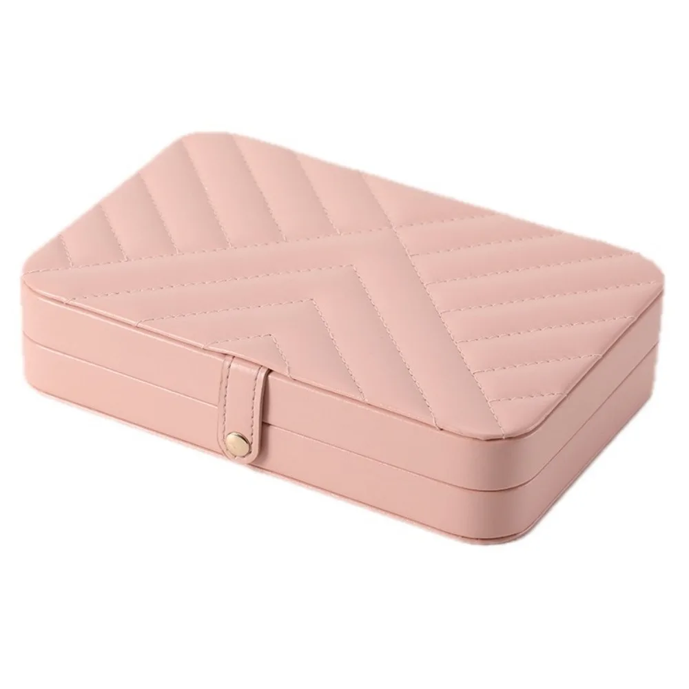 Большая шкатулка для хранения украшений из ПУ, изысканный демонстрационный футляр для ювелирных изделий, пылезащитный, удобный кейс для хранения ожерелий, подарок для женщин
Большая шкатулка для хранения украшений из ПУ, изысканный демонстрационный футляр для ювелирных изделий, пылезащитный, удобный кейс для хранения ожерелий, подарок для женщин