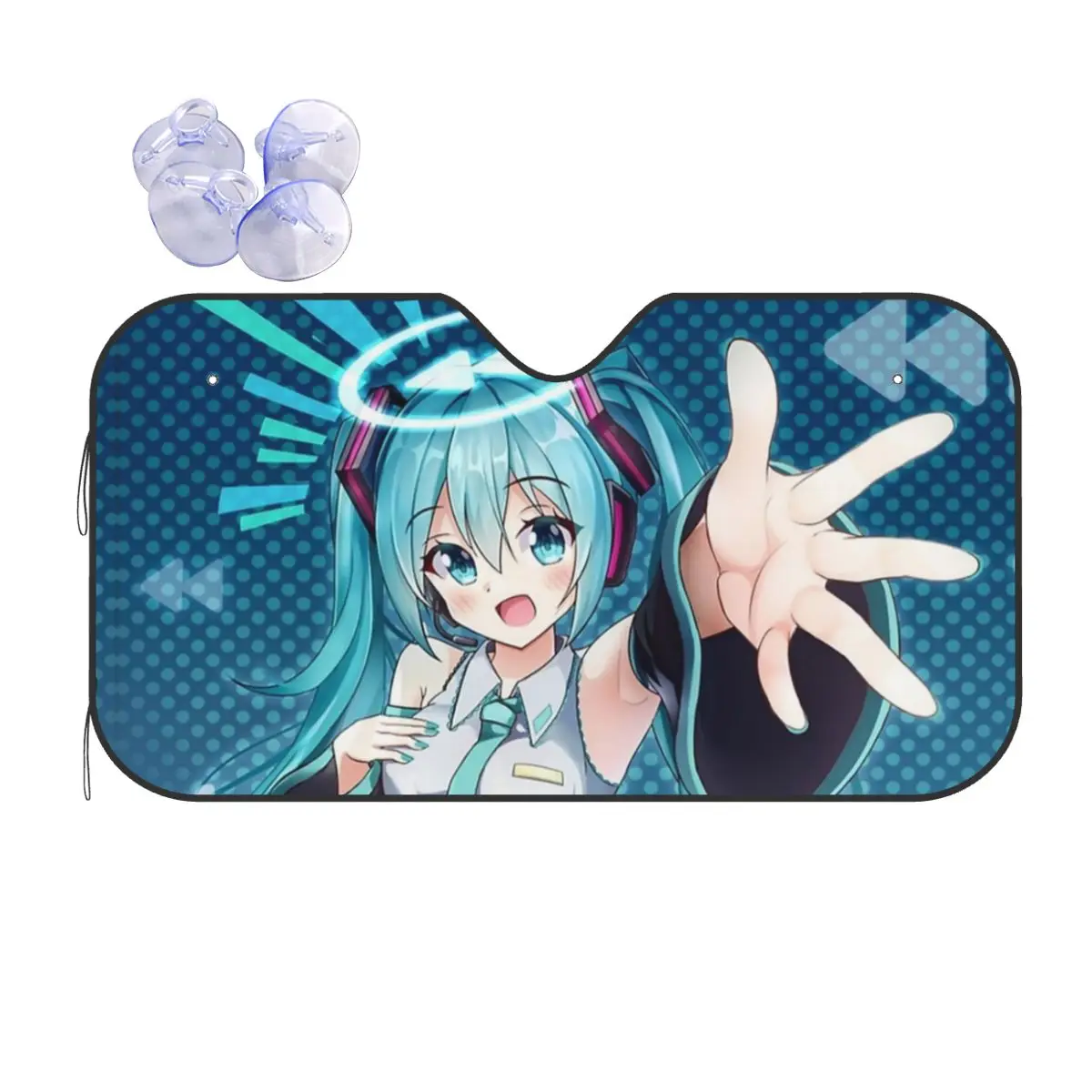 Kawaii Miku Funny Sunshade Windscreen 76x140cm Hatsune Miku Foils Sun Visor Sun Shade Protect
Kawaii Miku Funny Sunshade Windscreen 76x140cm Hatsune Miku Foils Sun Visor Sun Shade Protect