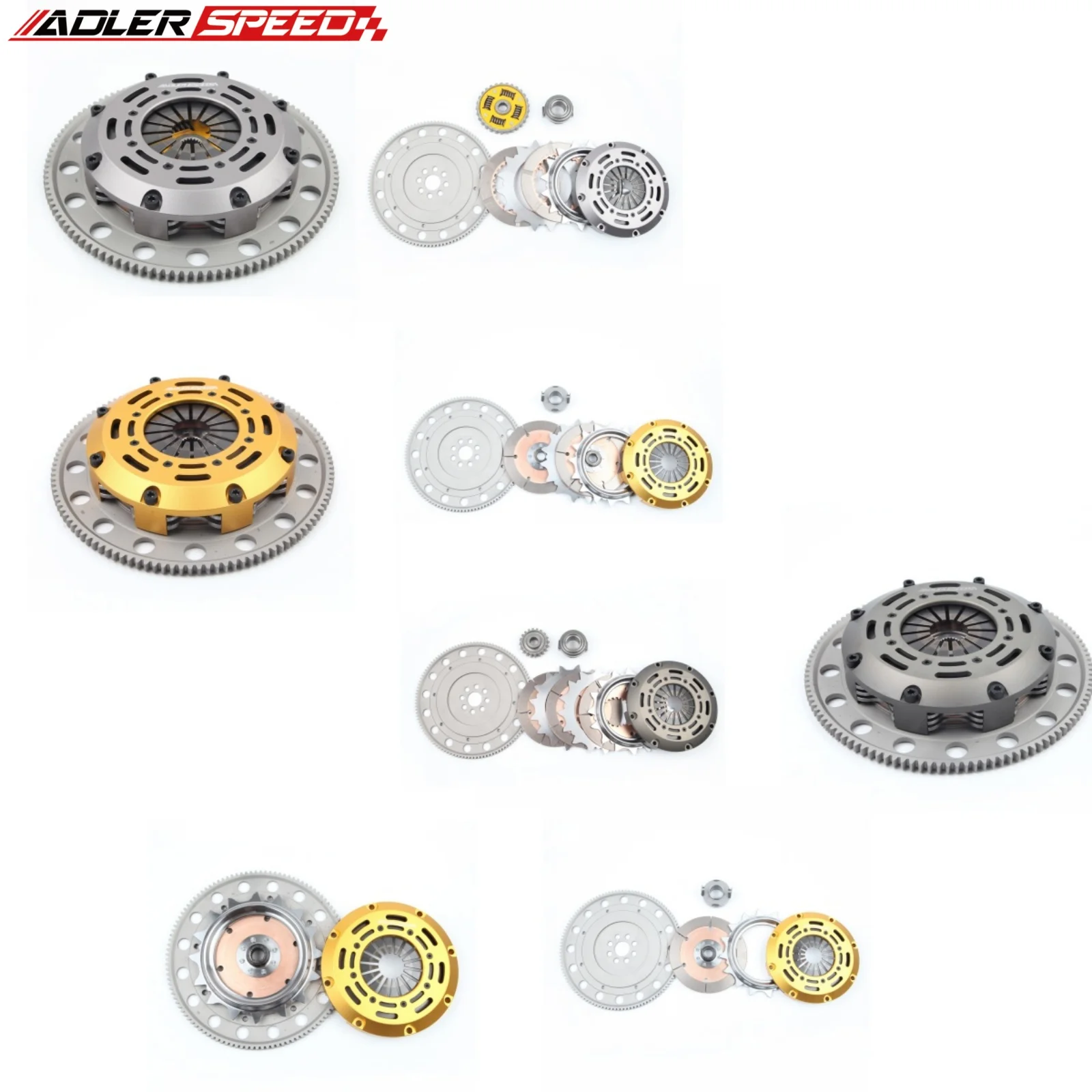 ADLERSPEED 7.25" (185mm) Racing/Sprung Clutch Single/Twin/Triple Disc CLUTCH KIT For 2006-2015 Honda Civic 1.8L SOHC 4cyl R18A1
ADLERSPEED 7.25" (185mm) Racing/Sprung Clutch Single/Twin/Triple Disc CLUTCH KIT For 2006-2015 Honda Civic 1.8L SOHC 4cyl R18A1