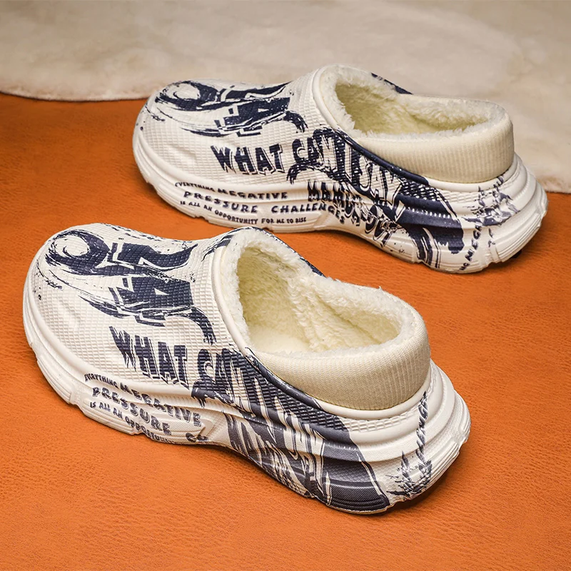 Хлопковые тапочки, мужская повседневная обувь, нескользящая уличная мужская обувь, теплые плюшевые амортизирующие мужские сандалии без шнуровки
Хлопковые тапочки, мужская повседневная обувь, нескользящая уличная мужская обувь, теплые плюшевые амортизирующие мужские сандалии без шнуровки