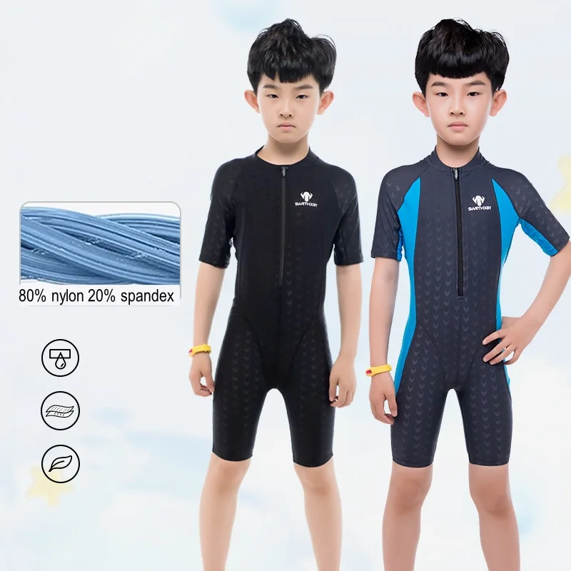 One Piece Outdoor Water Sports Sharkskin Fabric Nylon Front Zipper SwimWear Short Sleeve Professional Beach Bathing SwimSuit
One Piece Outdoor Water Sports Sharkskin Fabric Nylon Front Zipper SwimWear Short Sleeve Professional Beach Bathing SwimSuit