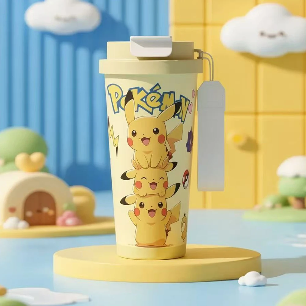 Yellow Pokemon Pikachu 520Ml 316 Stainless Steel Vacuum Insulated Tumbler Anime Leakproof Portable Travel Coffee Water Bottle
Yellow Pokemon Pikachu 520Ml 316 Stainless Steel Vacuum Insulated Tumbler Anime Leakproof Portable Travel Coffee Water Bottle
