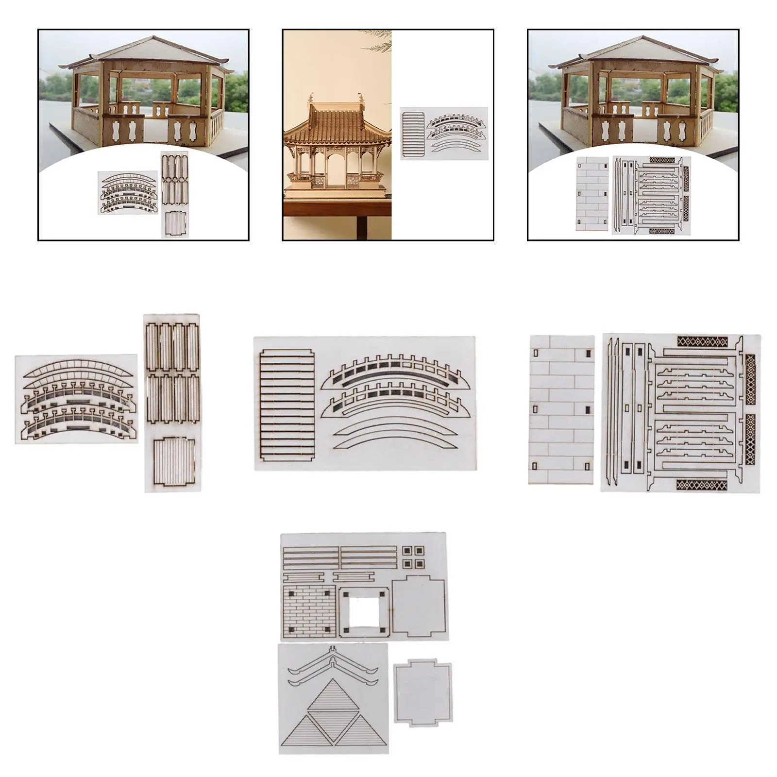 DIY Building Model Assembly Kit 1/50 Birthday Gift, Chinese Style, DIY Project, Architectural Handmade Fun Wooden DIY Craft Kit
DIY Building Model Assembly Kit 1/50 Birthday Gift, Chinese Style, DIY Project, Architectural Handmade Fun Wooden DIY Craft Kit