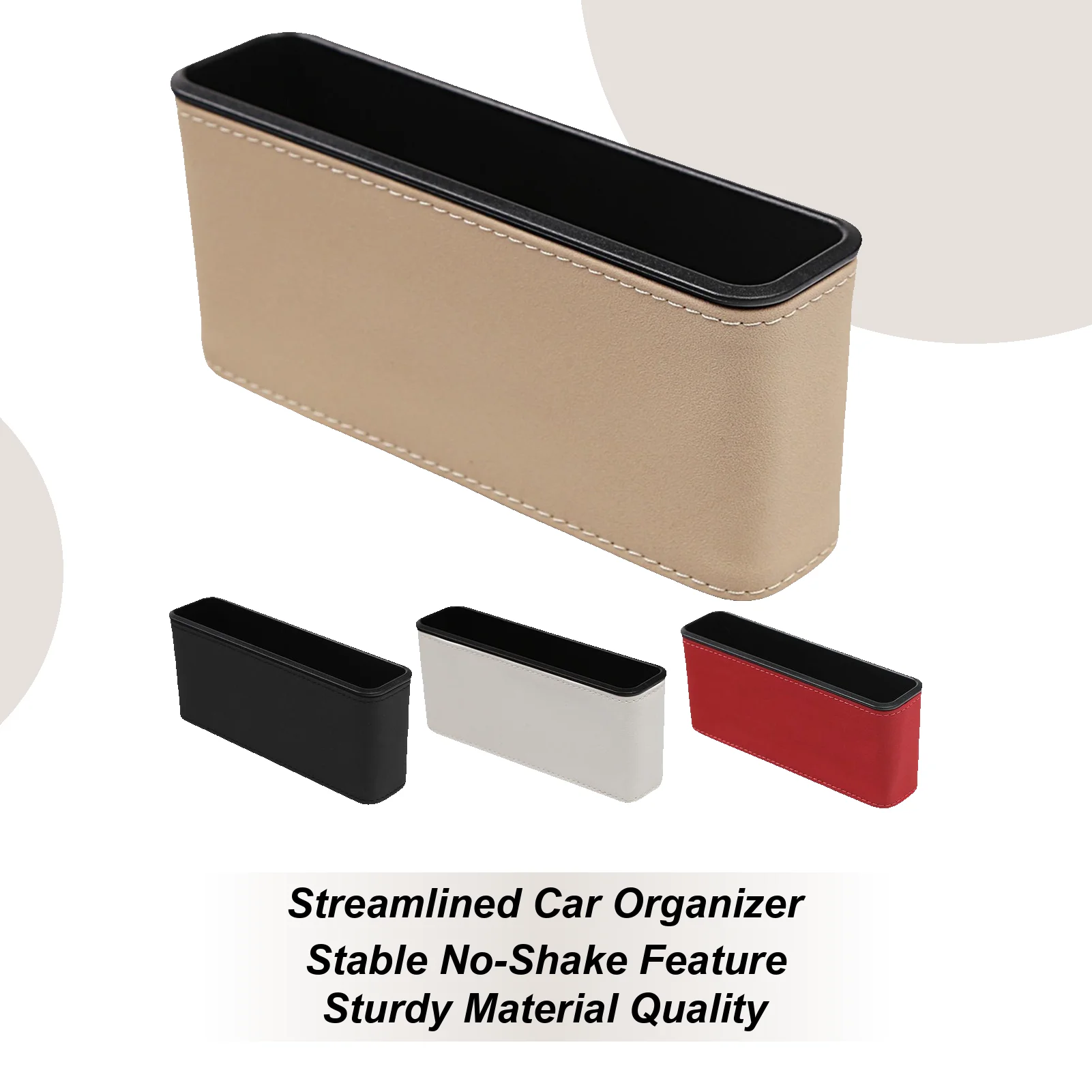 Adhesive Back Seat Organizer No Drill Storage Pockets for Car, Holds Phone Keys Cards Sunglasses, Saves Space in SUV Sedan Truck
Adhesive Back Seat Organizer No Drill Storage Pockets for Car, Holds Phone Keys Cards Sunglasses, Saves Space in SUV Sedan Truck