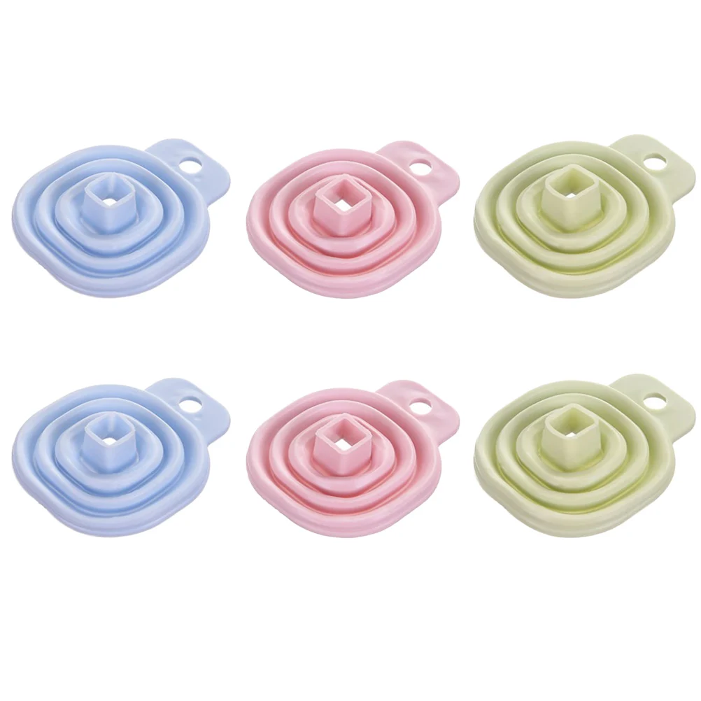 6pcs Silicone Funnel Telescopic Kitchen Collapsible Oil Strainer Food Grade Easy to Use Storage Space Saving
6pcs Silicone Funnel Telescopic Kitchen Collapsible Oil Strainer Food Grade Easy to Use Storage Space Saving