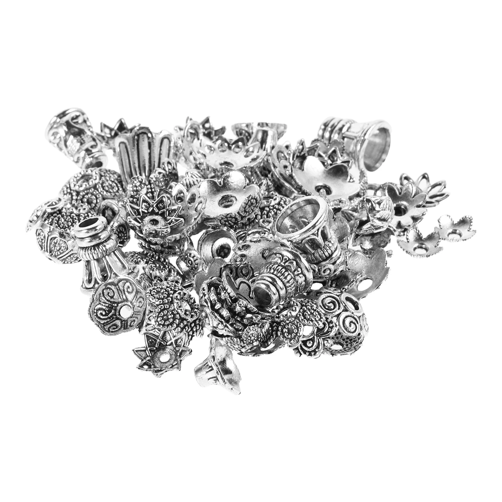 Flower Spacer Beads 50g Alloy DIY Jewelry Making Supplies for Necklaces Bracelets Hairpins Metal Charms Beading Accessories
Flower Spacer Beads 50g Alloy DIY Jewelry Making Supplies for Necklaces Bracelets Hairpins Metal Charms Beading Accessories