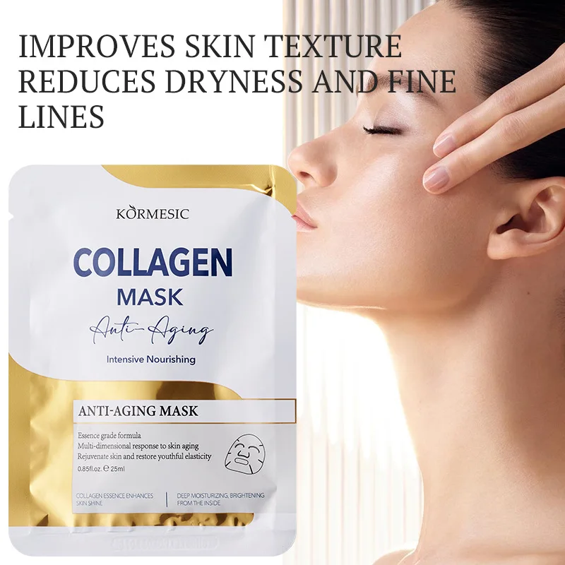 KORMESIC Gold Moisturizing Collagen Facial Mask Replenishment Whitenting Anti Wrinkle Face Masks Essence Skin Care
KORMESIC Gold Moisturizing Collagen Facial Mask Replenishment Whitenting Anti Wrinkle Face Masks Essence Skin Care