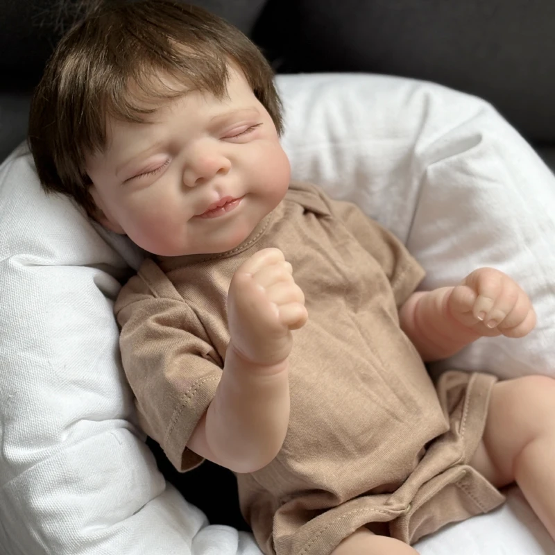 48CM Baby Doll Reborn Girl Pascale Newborn Baby Size Real Looking Baby Dolls 3D Skin with Visible Veins Bebé Reborn
48CM Baby Doll Reborn Girl Pascale Newborn Baby Size Real Looking Baby Dolls 3D Skin with Visible Veins Bebé Reborn