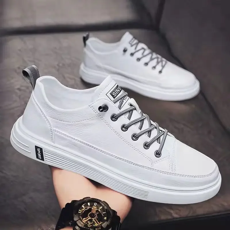 2024 New Men's Shoes Fashion Leather Men Casual Shoes Breathable Flat Shoes for Men Solid Sneakers Male Hot Zapatillas De Hombre
2024 New Men's Shoes Fashion Leather Men Casual Shoes Breathable Flat Shoes for Men Solid Sneakers Male Hot Zapatillas De Hombre
