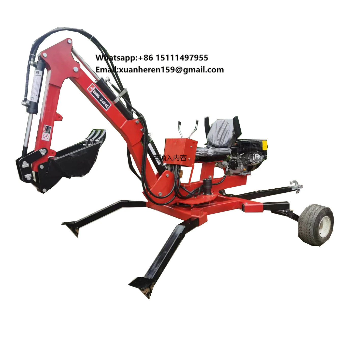 ATV 360 Backhoe Mini Digger with a 360 Swivel Capacity
ATV 360 Backhoe Mini Digger with a 360 Swivel Capacity